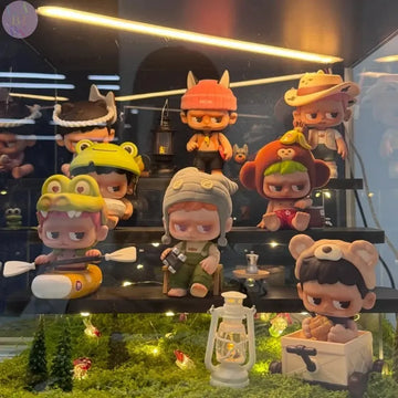 🧸✨ JABUBU – Figurines de Bureau Kawaii en Boîte Mystère
