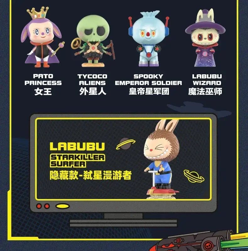 🌌 Labubu Space Adventures – A Cosmic Surprise in Every Mystery Box