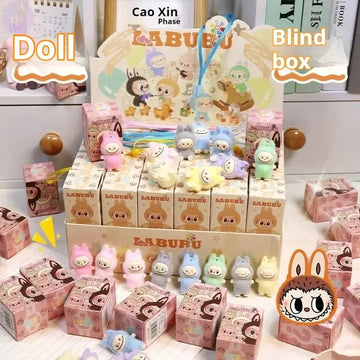 🎨 Labubu Cartoon Resin Plush Pendant–Accessoire Kawaii à Surprendre !