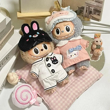 đ Labubu VĂȘtements V1 & V2 pour Figurines 17 cm â Costumes Festifs et Masques Mignons pour CĂ©lĂ©brations Magiques