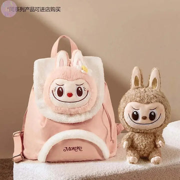 🎒 Mokoko Sac à Dos Rose Labubu – Édition Limitée