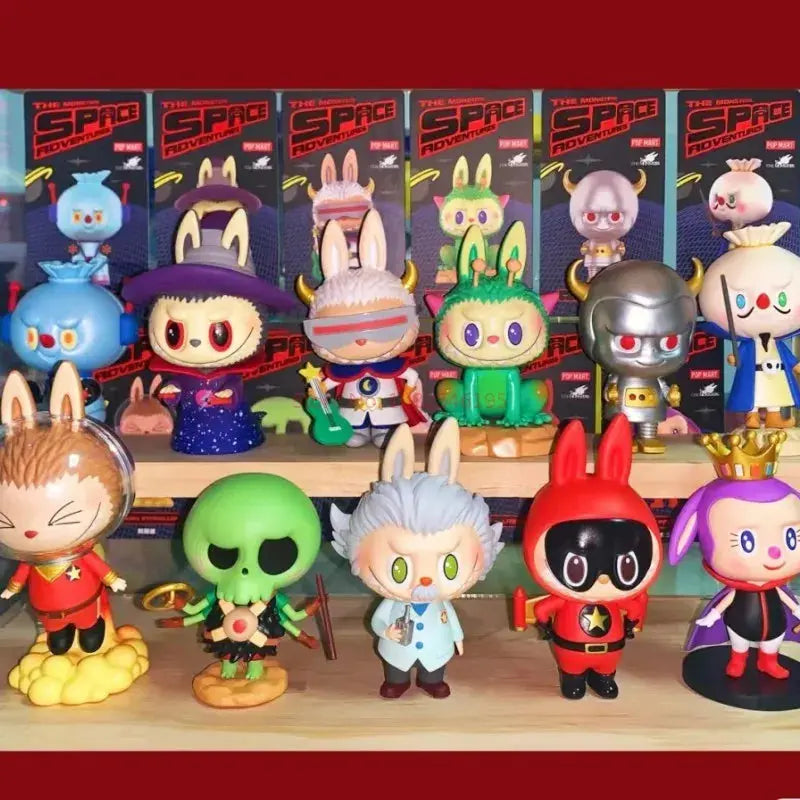 🚀 Labubu – Captain of the Space Monsters – POP MART Anime Figure