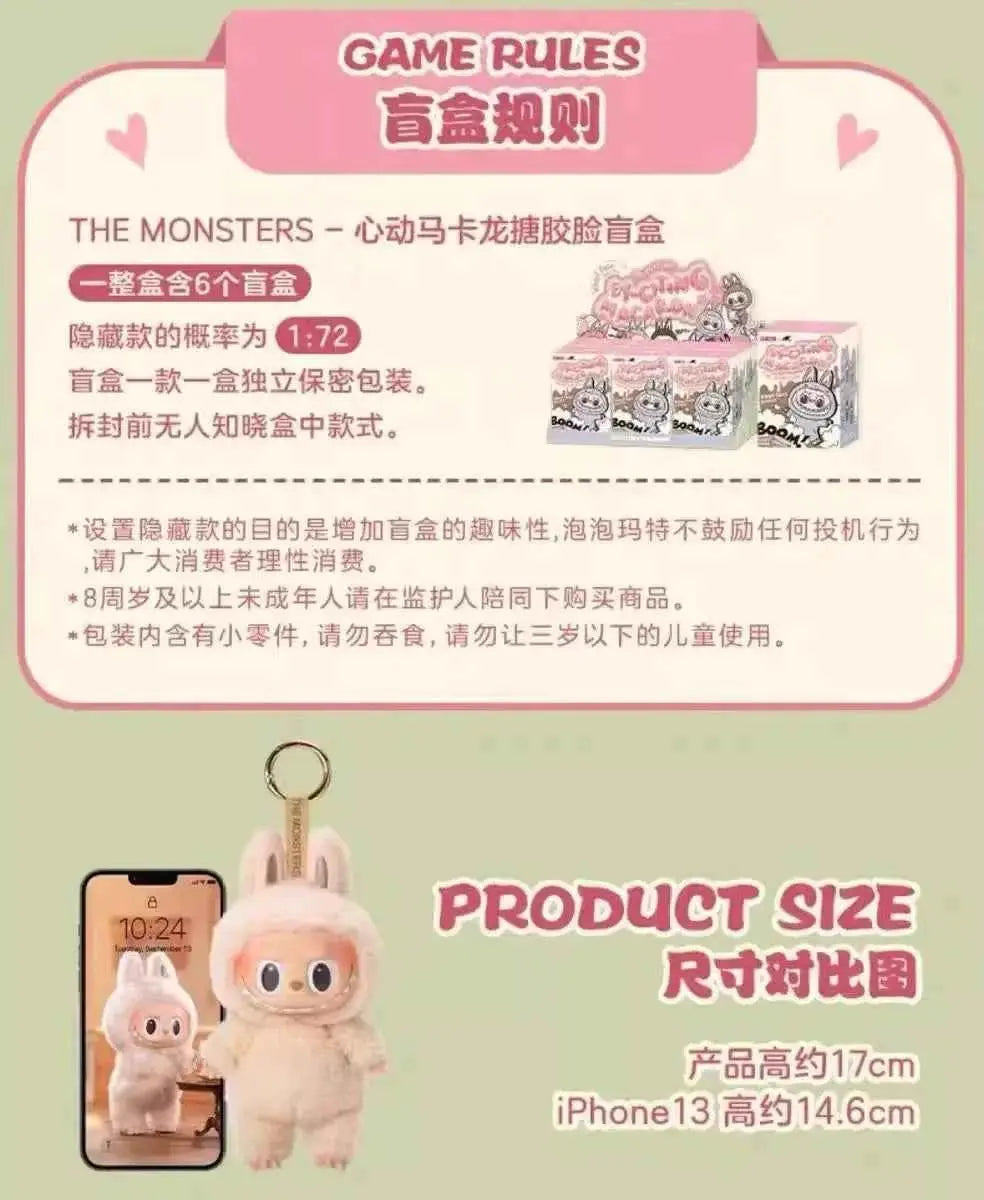 👾 Labubu – Endearing Macaron Monster