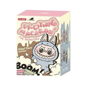 🔑 Porte-clé Monstre Kawaii Labubu Macaron – Série Surprise par LABUBU OFFICIALS