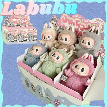 đ§ž Figurine Labubu Enamel 17 cm â Monstre Kawaii & DĂ©co Pop