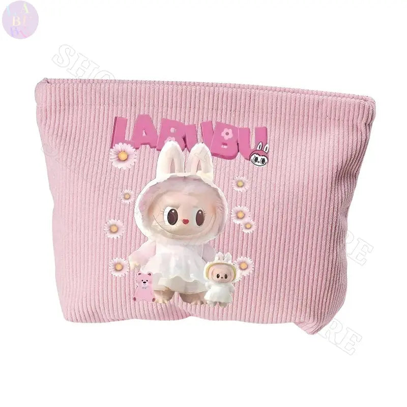 💄 Labubu Cosmetic Bag for Women – When Anime Meets Elegance