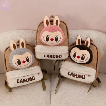 🎒 Sac à Dos en Peluche Labubu – Grand, Mignon & Ultra Pratique
