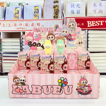 Set de 48 Pièces Labubu Cartoon Box–Un Univers de Magie et de Créativité