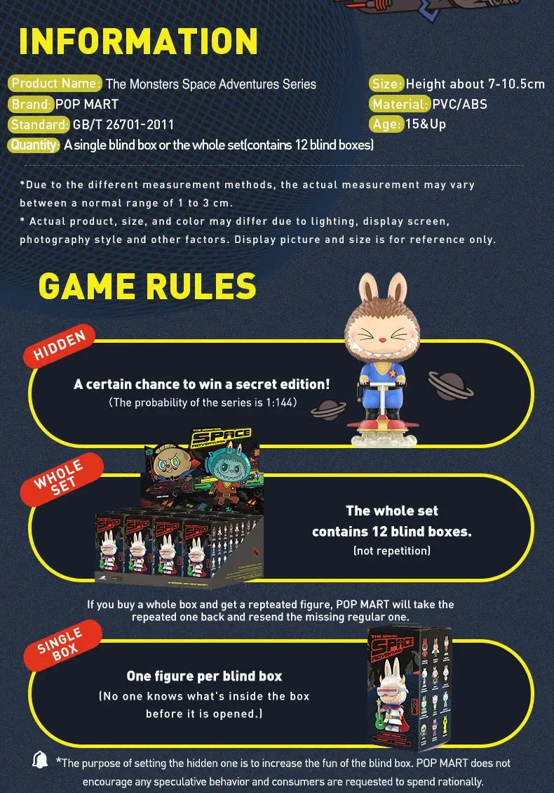 🚀 Labubu The Monsters – Space Adventure