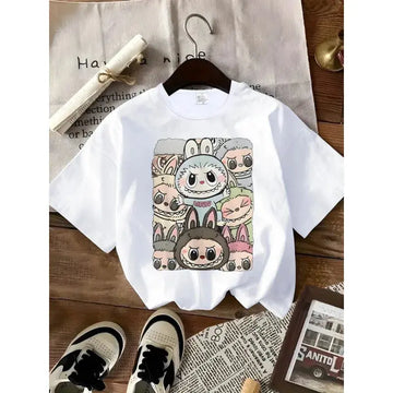 👚 T-shirt Labubu pour Femmes – Design Mignon & Style Assumé