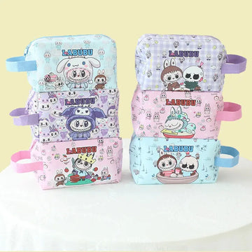 👜 Trousse de Maquillage Labubu Cartoon – Le style qui vous suit partout !
