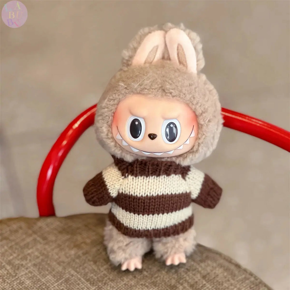 🎒✨ Clothes for 17 cm Labubu Doll – Casual Look and Creative Adventure 🌈