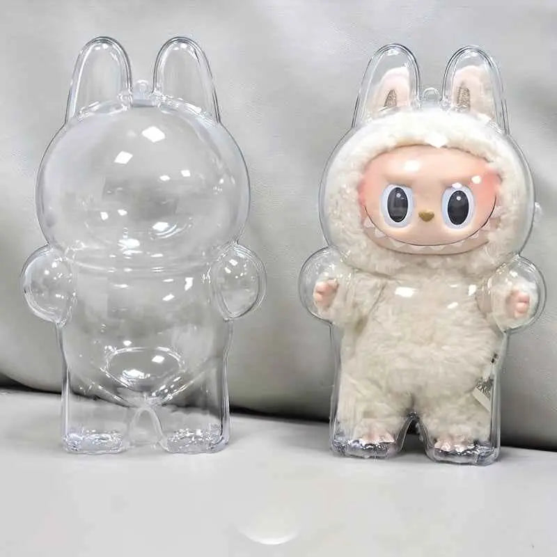 🐰 Cute Rabbit Acrylic Display Case – Elegance and Fantasy for your Collections