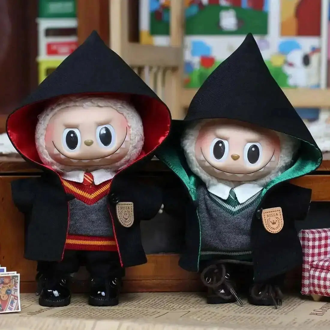 ✨🧙♂️ Ensemble de Vêtements Magiques Labubu – Pour Poupées 15 &amp; 17 cm
