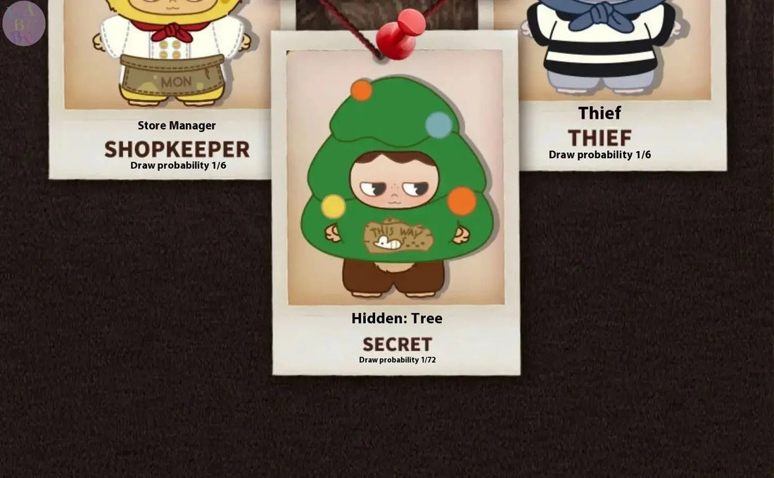 🌲✨ JABUBU–Pendentif Kawaii "Forest Town" en Boîte Mystère