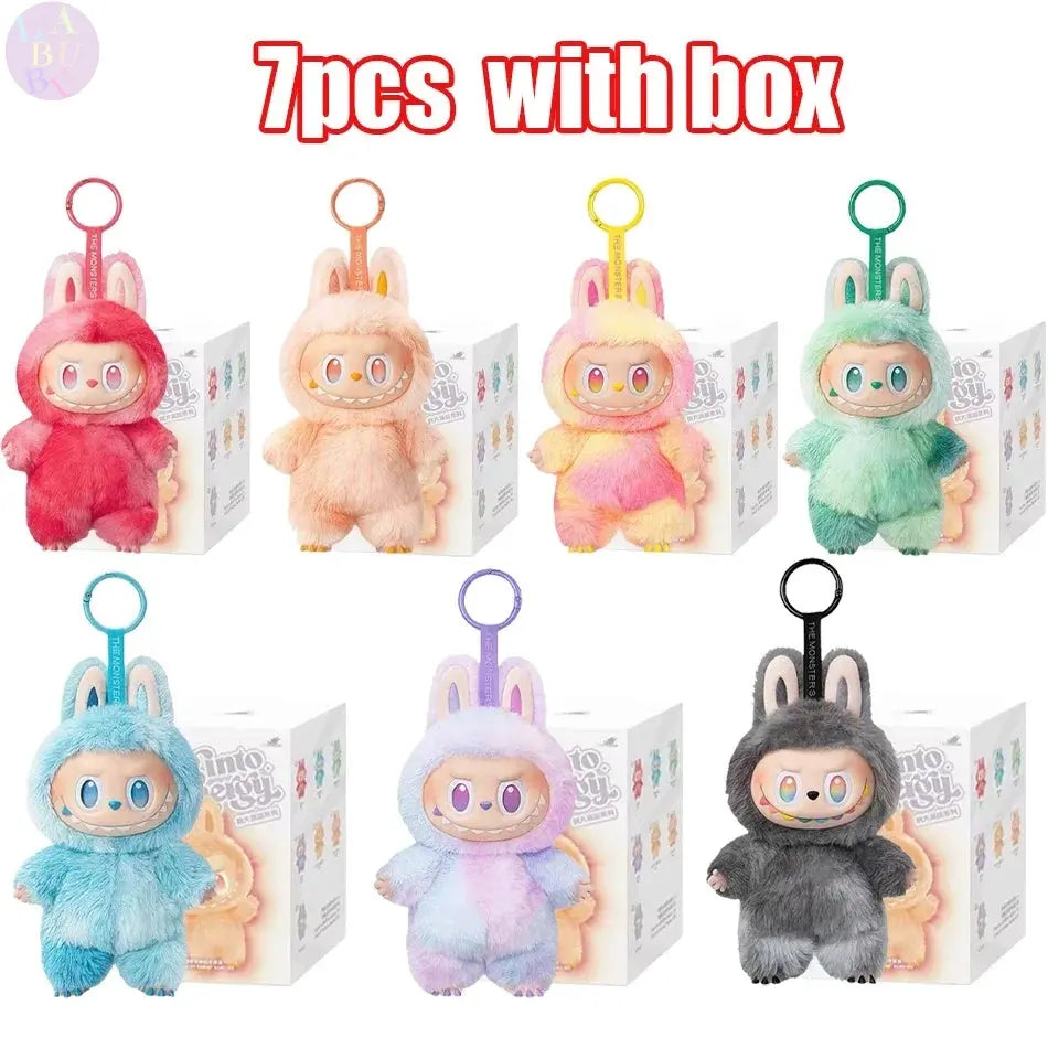 🎁 Labubu Collection 3.0–Boîte Surprise Macaron–Porte-clés Premium Kawaii