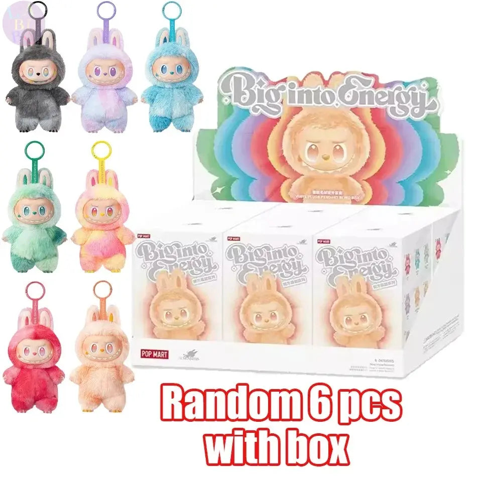 🎁 Labubu Collection 3.0–Boîte Surprise Macaron–Porte-clés Premium Kawaii