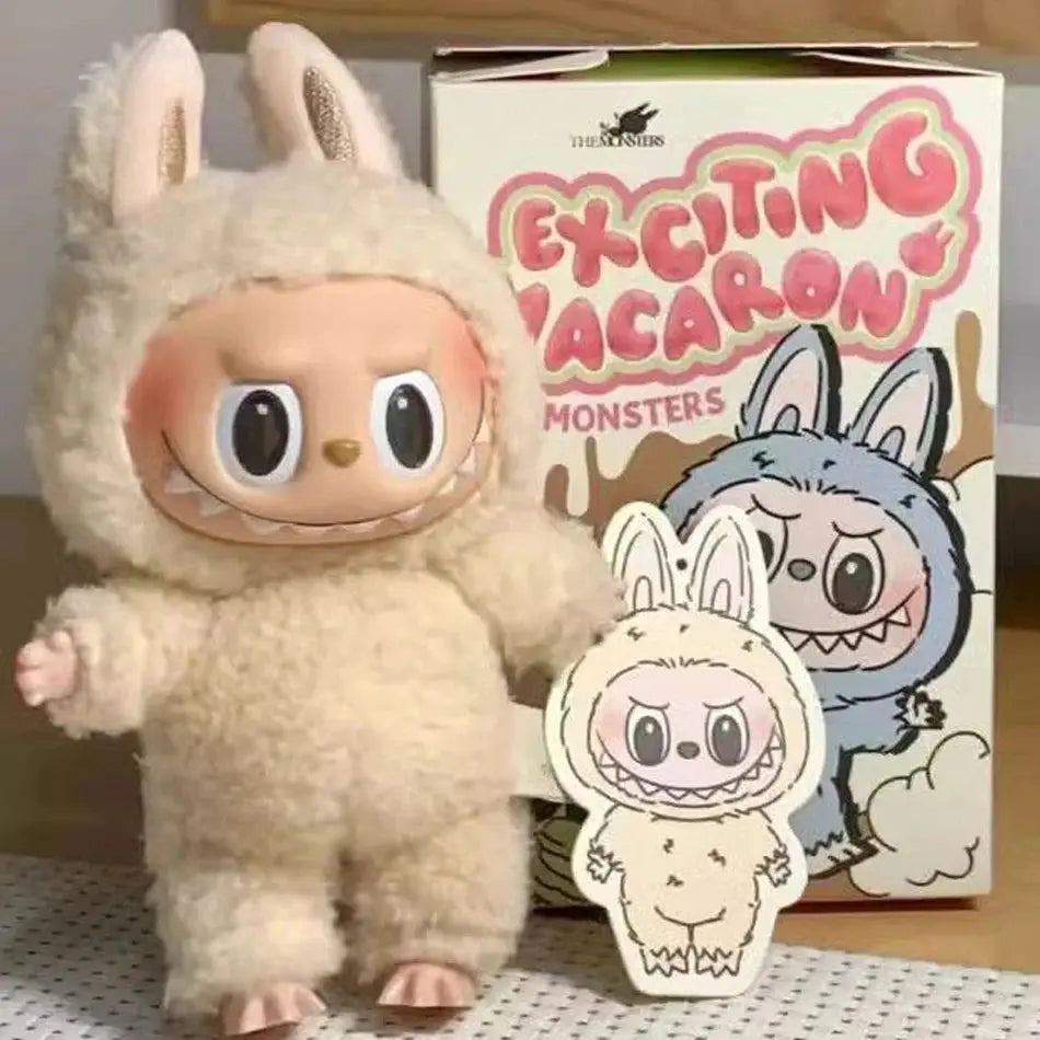🧸 Figurine Labubu Enamel 17 cm – Monstre Kawaii & Déco Pop
