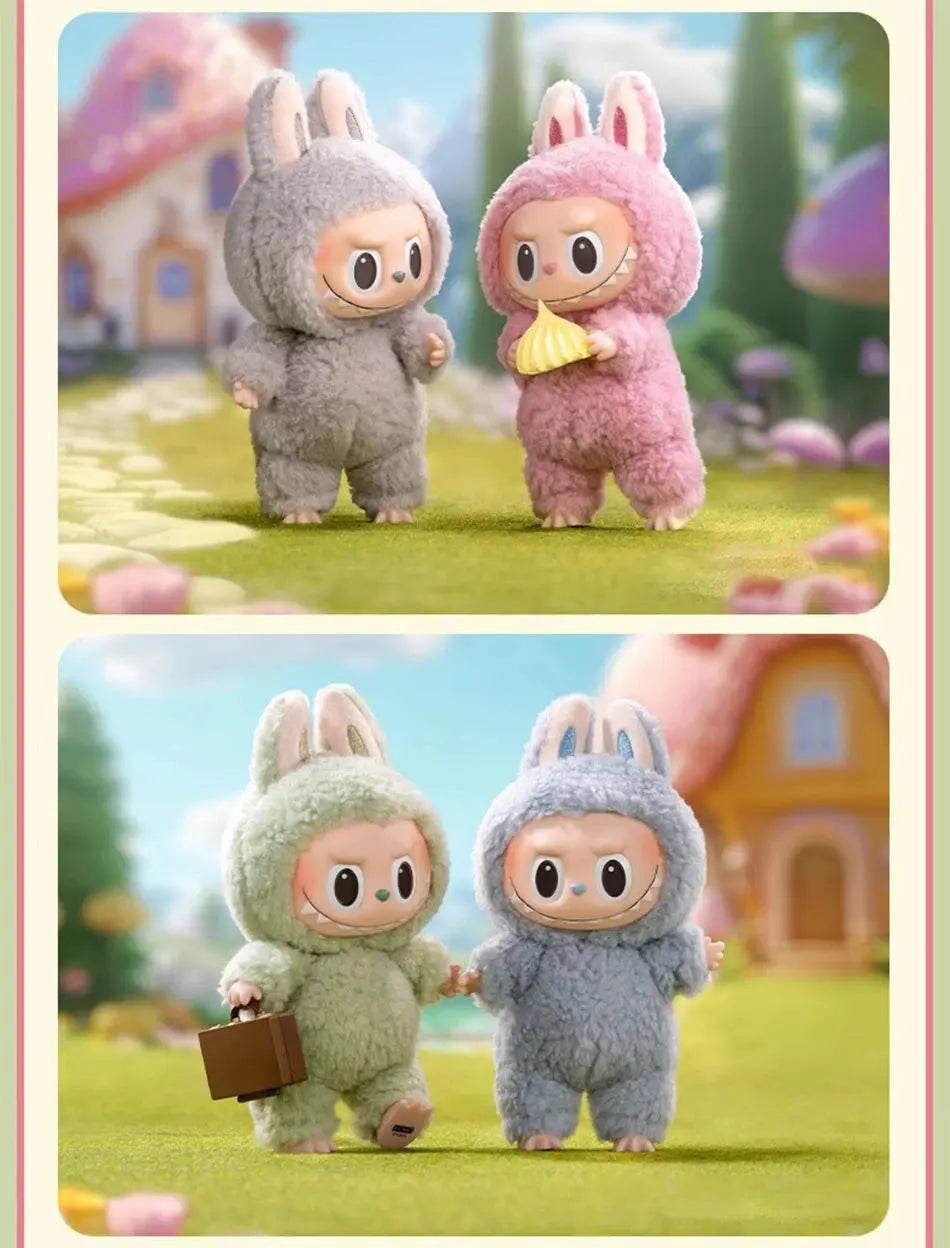 🧸 Figurine Labubu Enamel 17 cm – Monstre Kawaii & Déco Pop