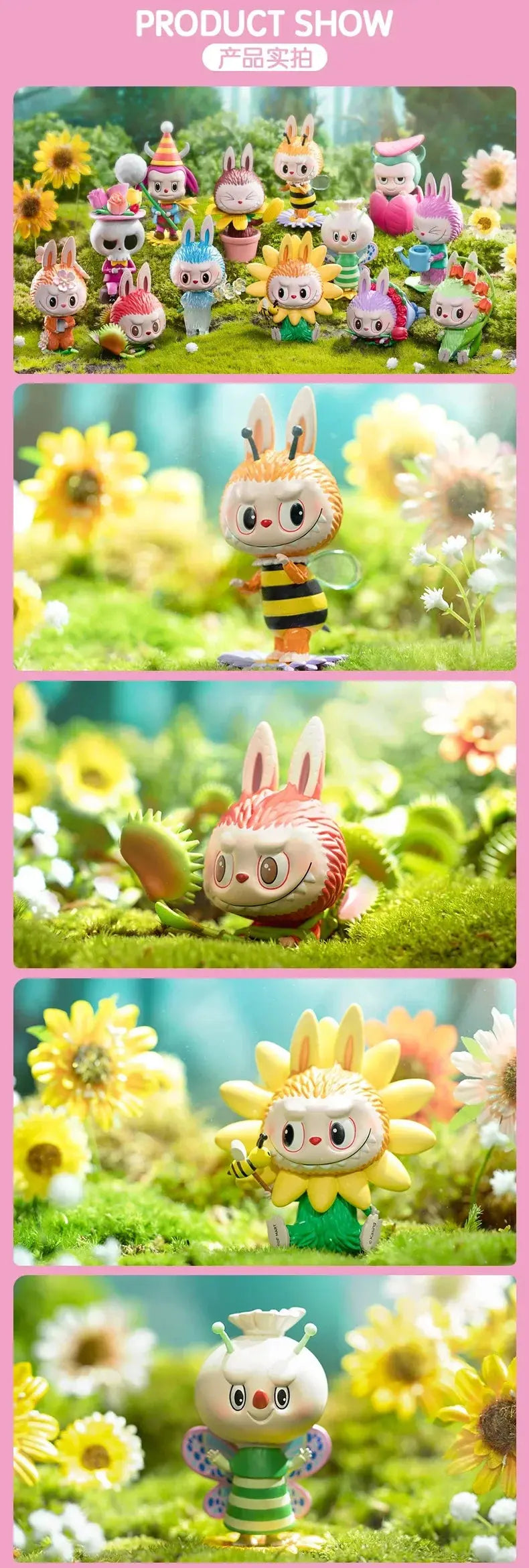 🌸 LABUBU - Série Flower Elves – Boîte Mystère