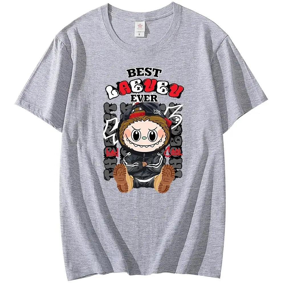 👕 T-shirt Couple LABUBU–Anime Créatif & Casual